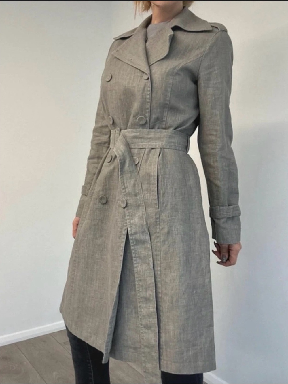 Vintage H&M Linen Coat